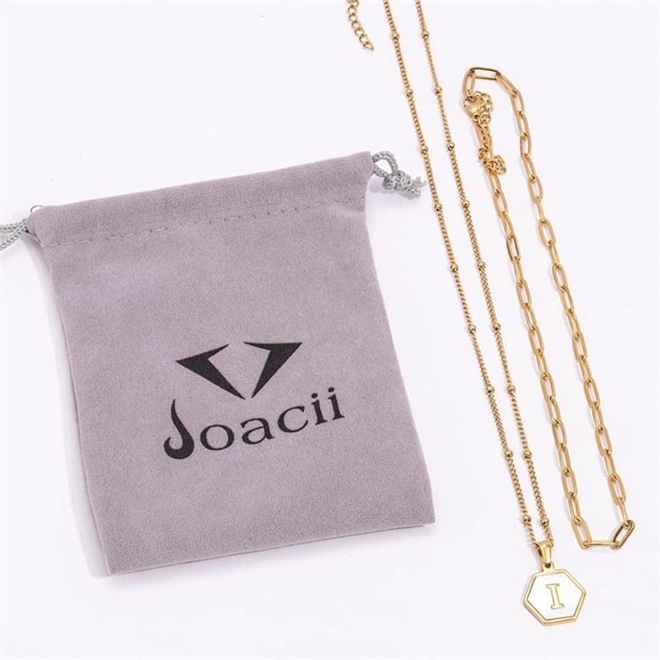 paperclip layered necklace