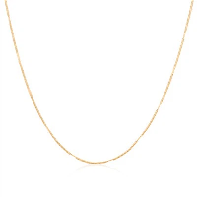 สร้อยคอโซ่งูกลมนูน