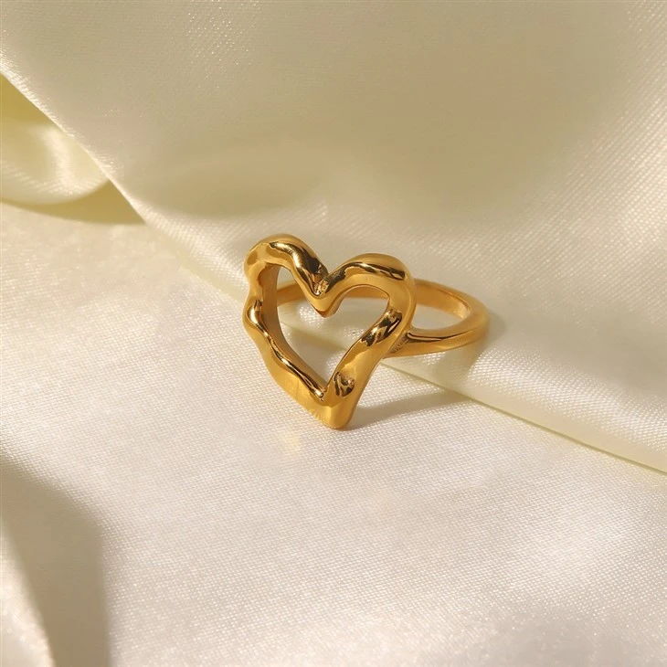 Molten Heart Ring